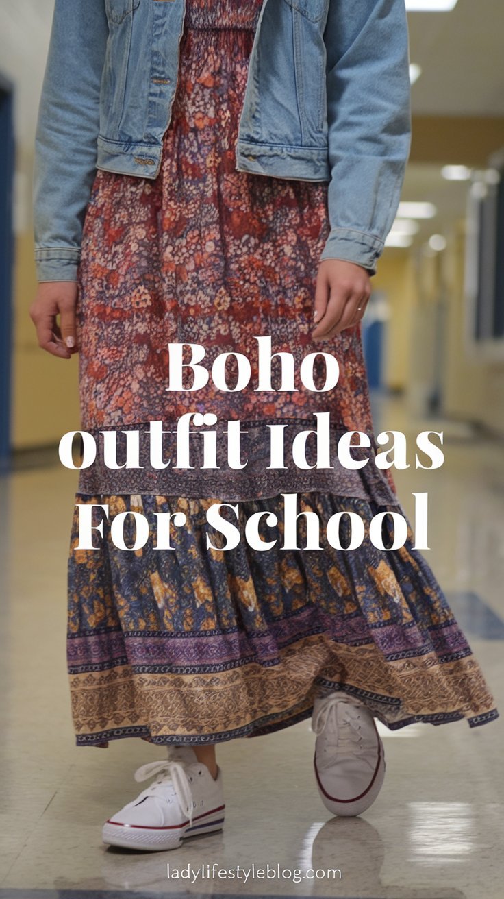 Boho Outfit Ideas for School