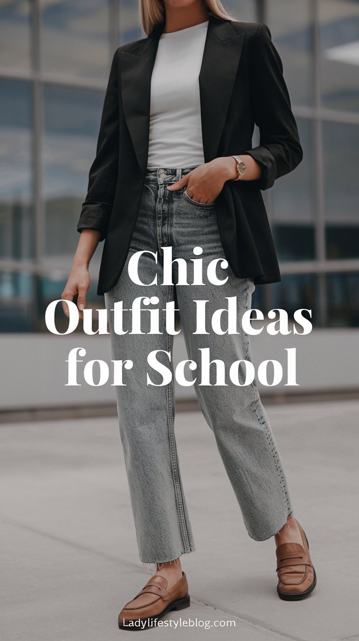 Chic Outfit Ideas for School