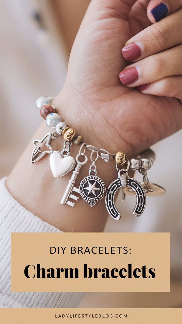 DIY Bracelets Charm Bracelets