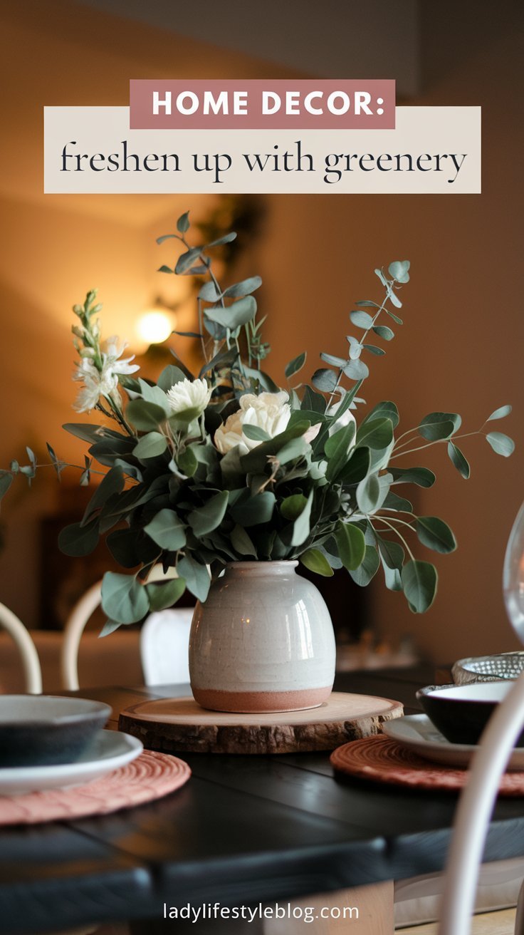 Greenery Dining Room