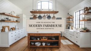 How to Achieve the Perfect Modern Farmhouse Kitchen Aesthetic Blog