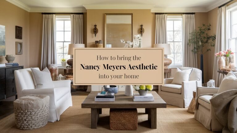 How to Bring the Nancy Meyers Aesthetic into Your Home Blog