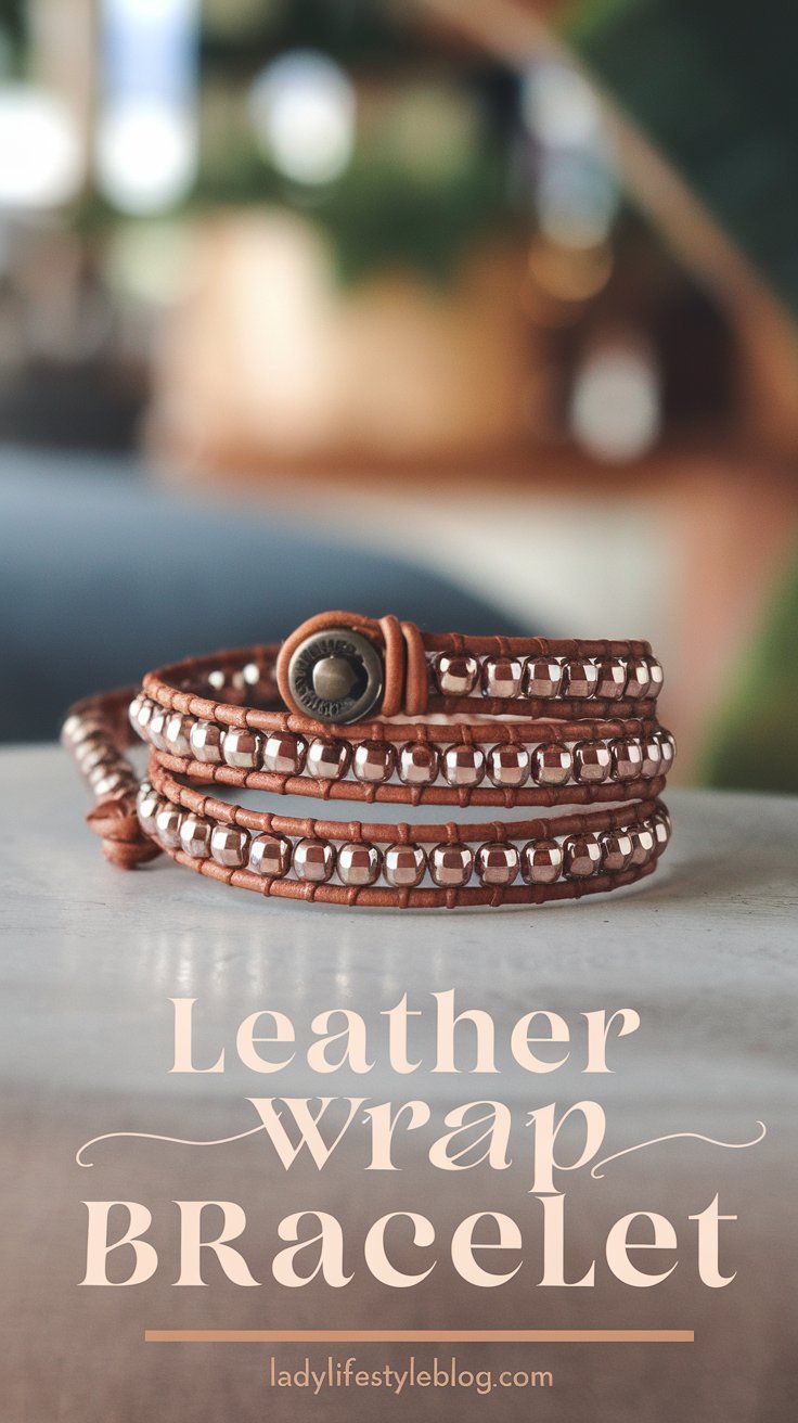 Leather Wrap Bracelet