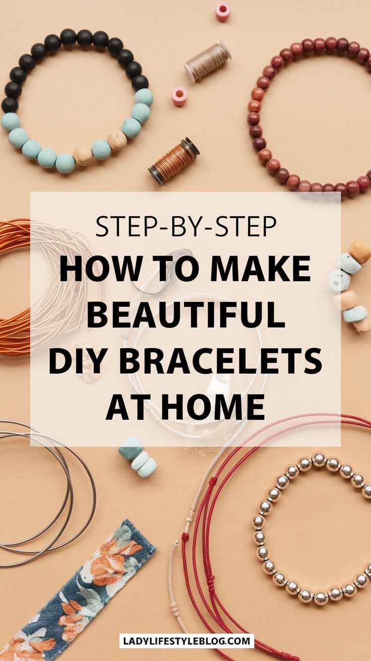 Step-by-Step How to Make Beautiful DIY Bracelets at Home