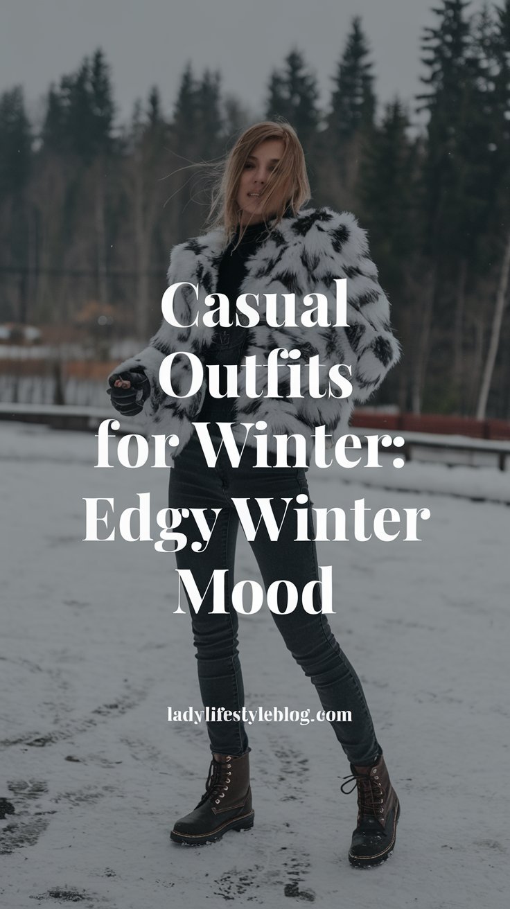 Edgy Outfit Ideas for Winter