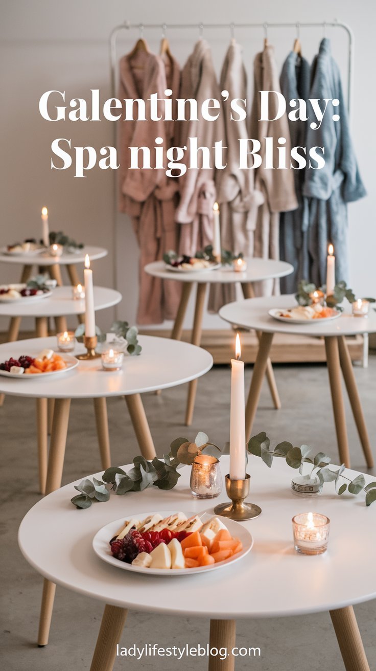 Galentine's Day Party Spa Night Bliss