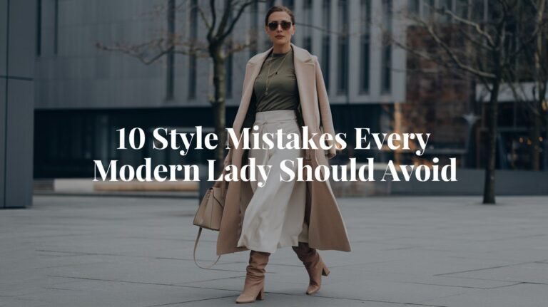 10 Style Mistakes Every Modern Lady Should Avoid Blog