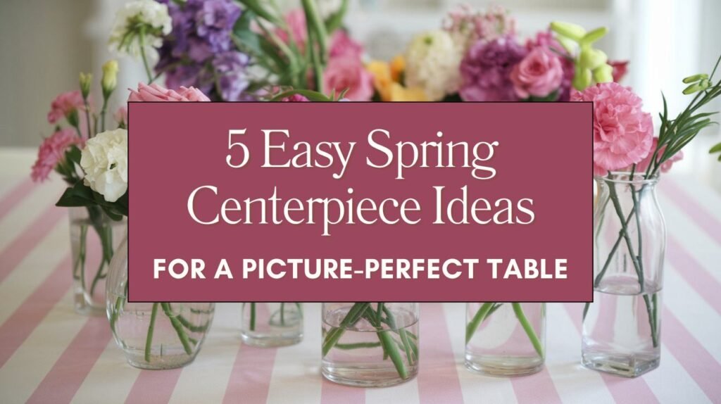 Easy Spring Centerpiece Ideas for a Picture-Perfect Table 2026
