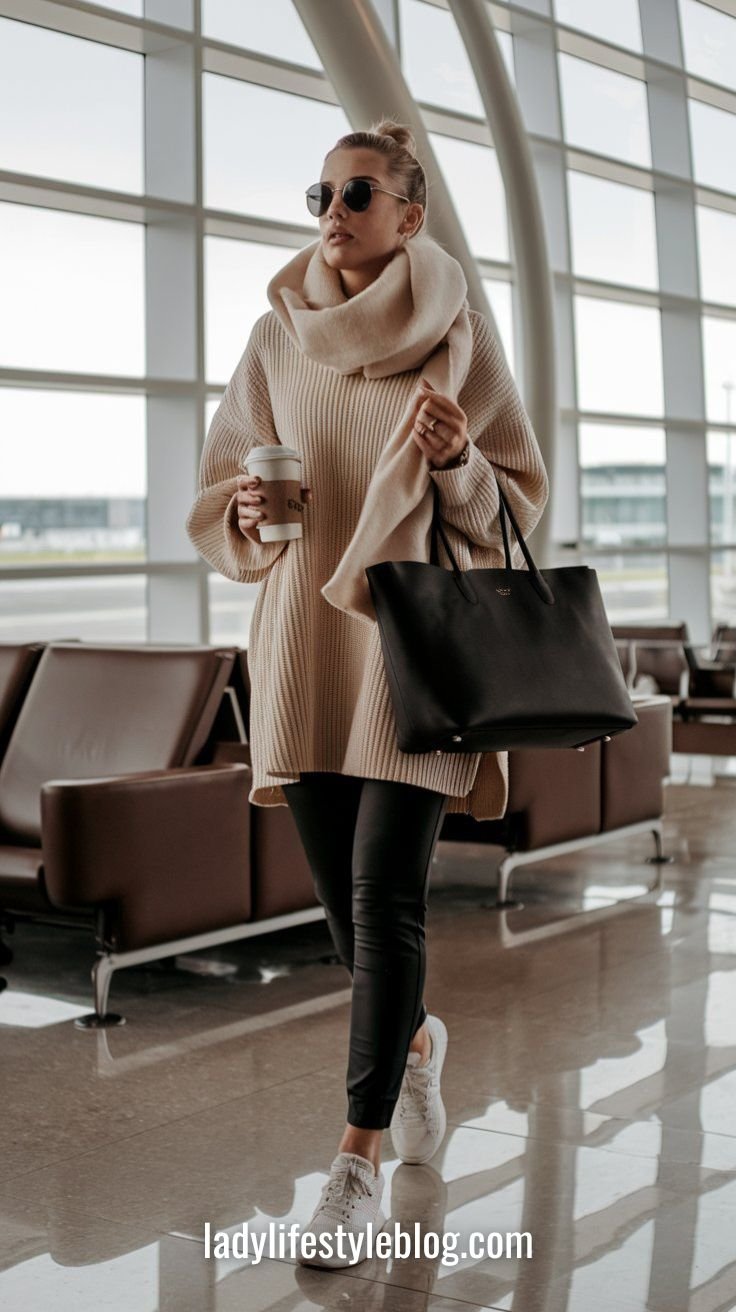 Airport Outfit 10 Stylish Looks