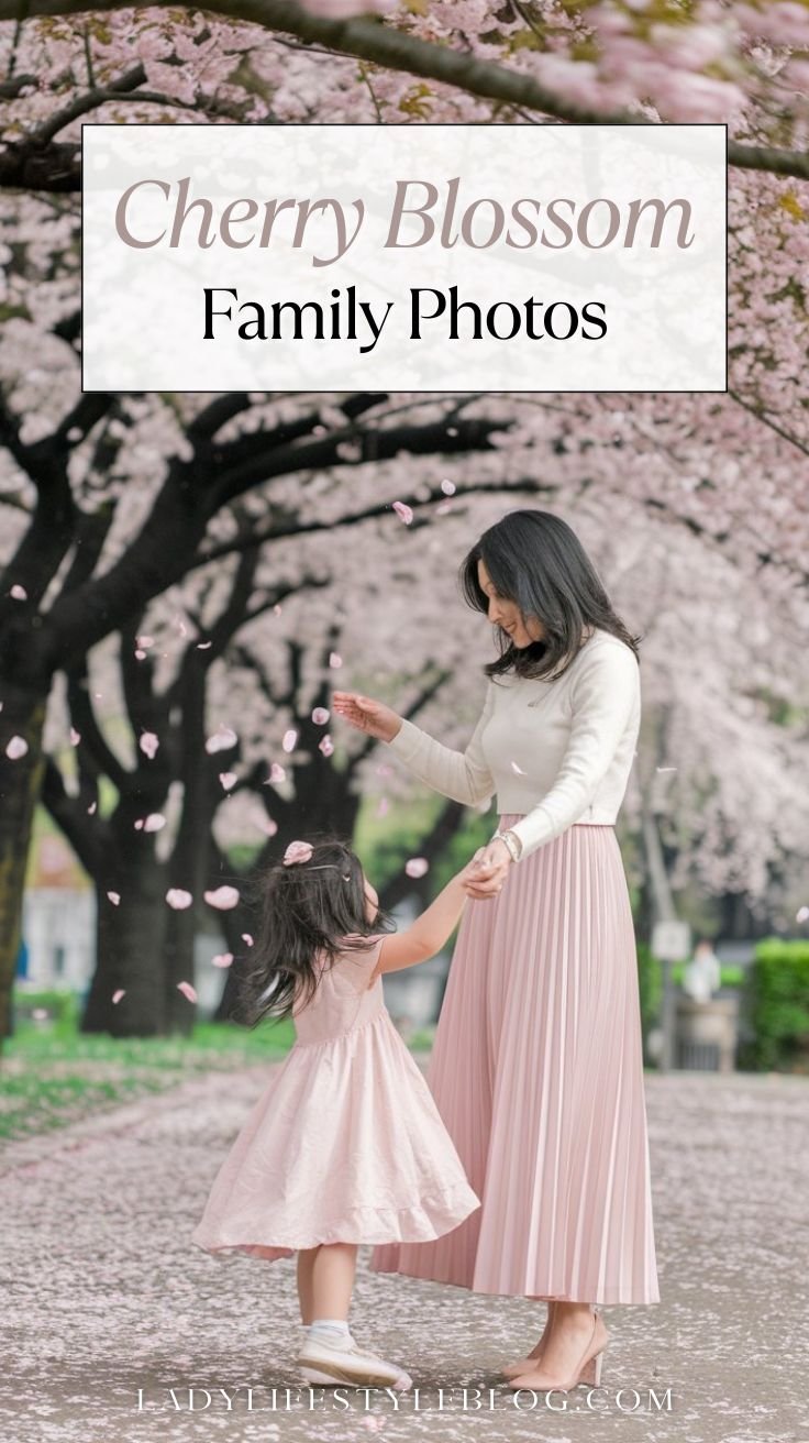 Cherry Blossom Family Photos