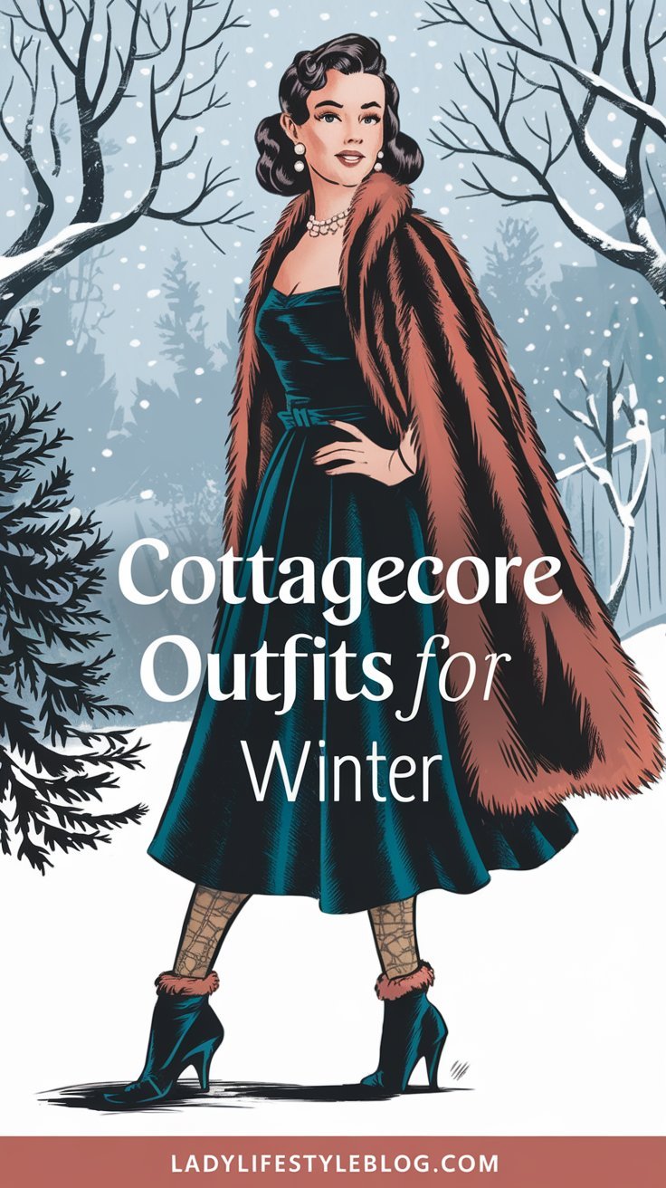 Cottagecore Outfits for Winter