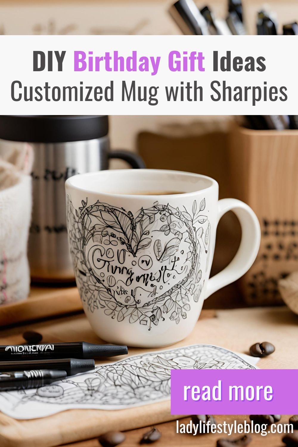 Customized Mug with Sharpies