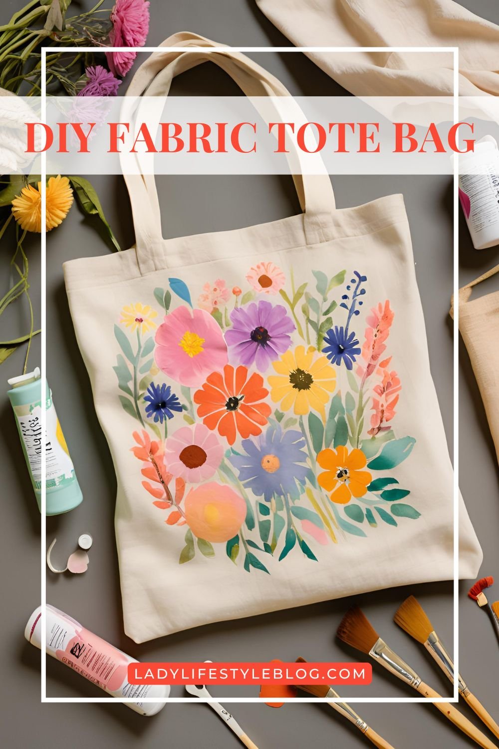 DIY Fabric Tote Bag