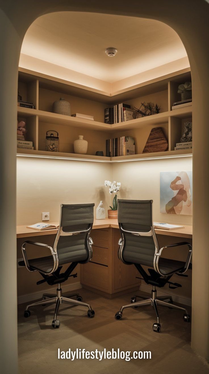 Home Office 5 Layouts and Tips for Couples & Roommates