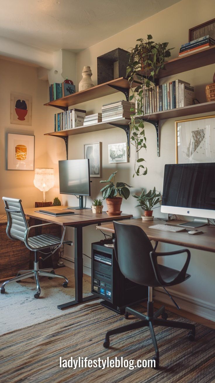 Home Office Tips for Couples & Roommates