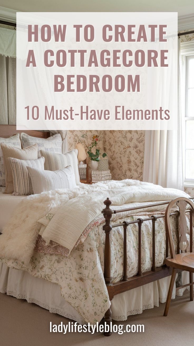 How to Create a Cottagecore Bedroom 10 Must-Have Elements