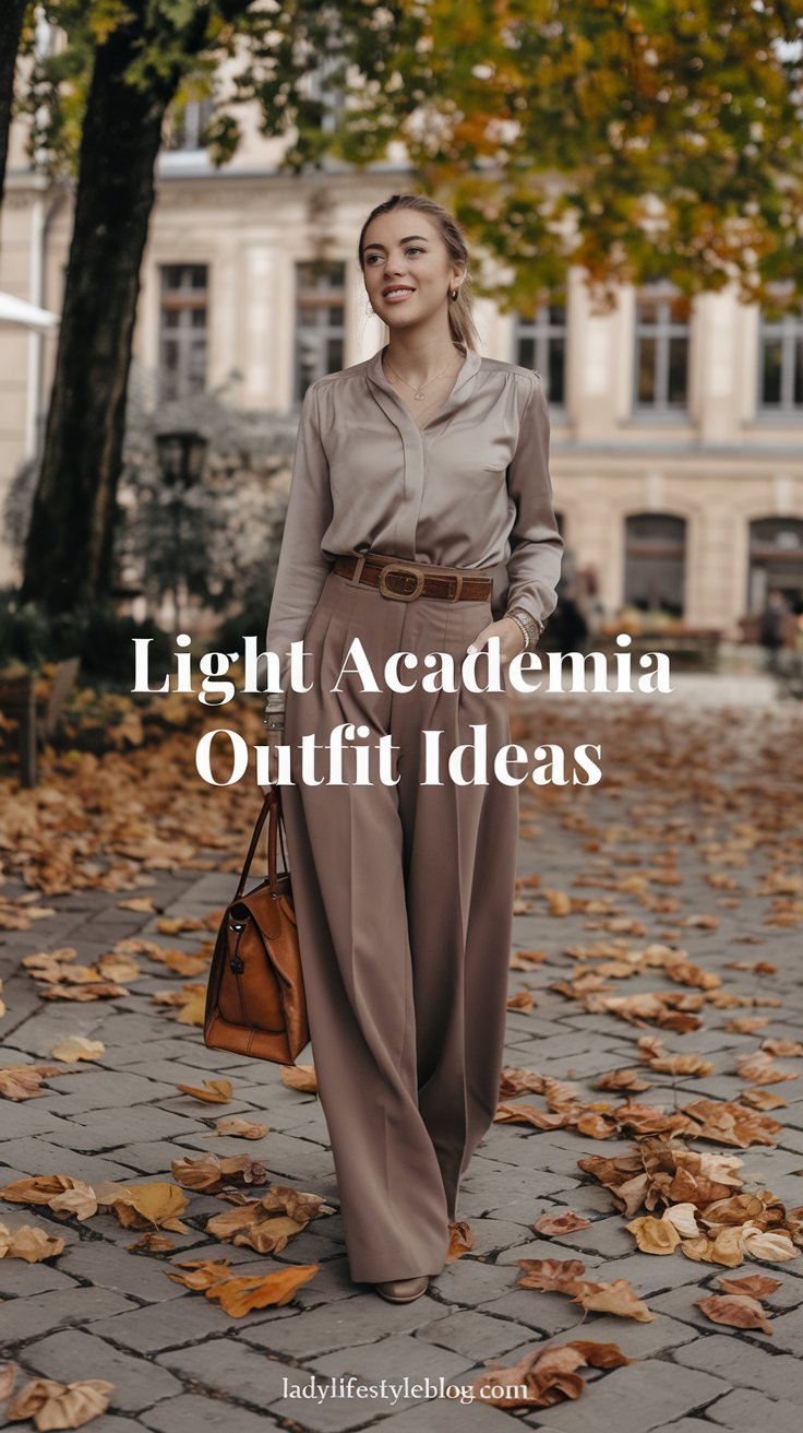 Light Academia Outfit Ideas