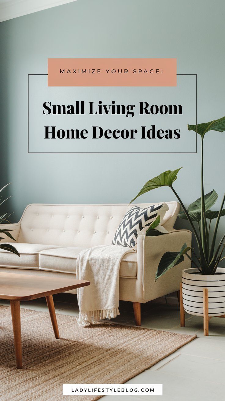 Maximize Your Space - Living Room Home Decor Ideas