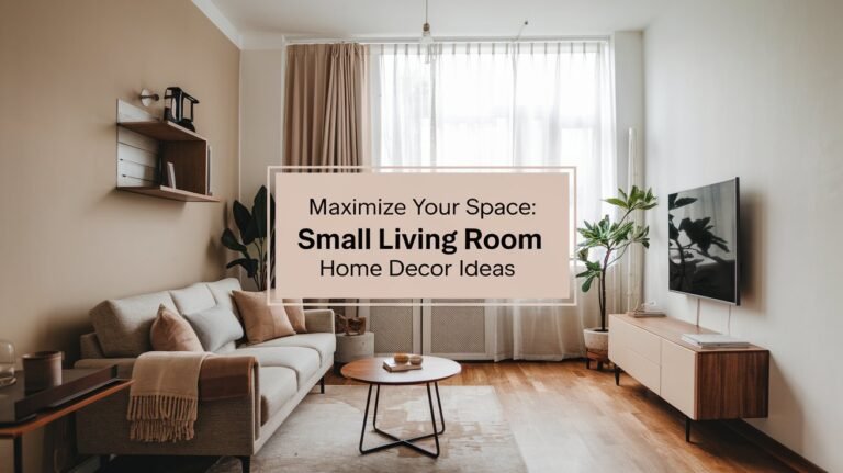 Maximize Your Space Small Living Room Home Decor Ideas Blog