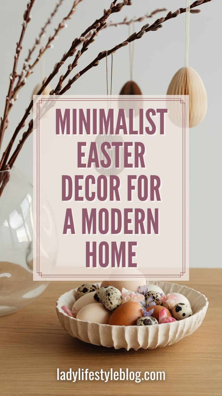 Minimalist Easter Decor for a Modern Home