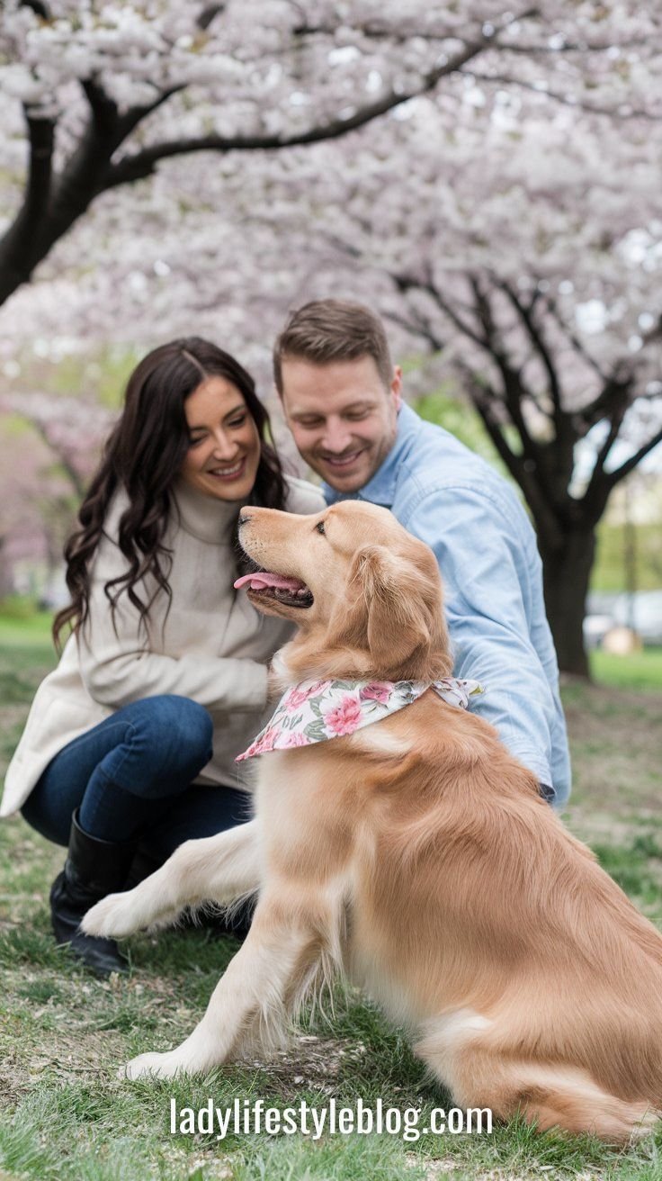 Pet-Friendly Engagement Session