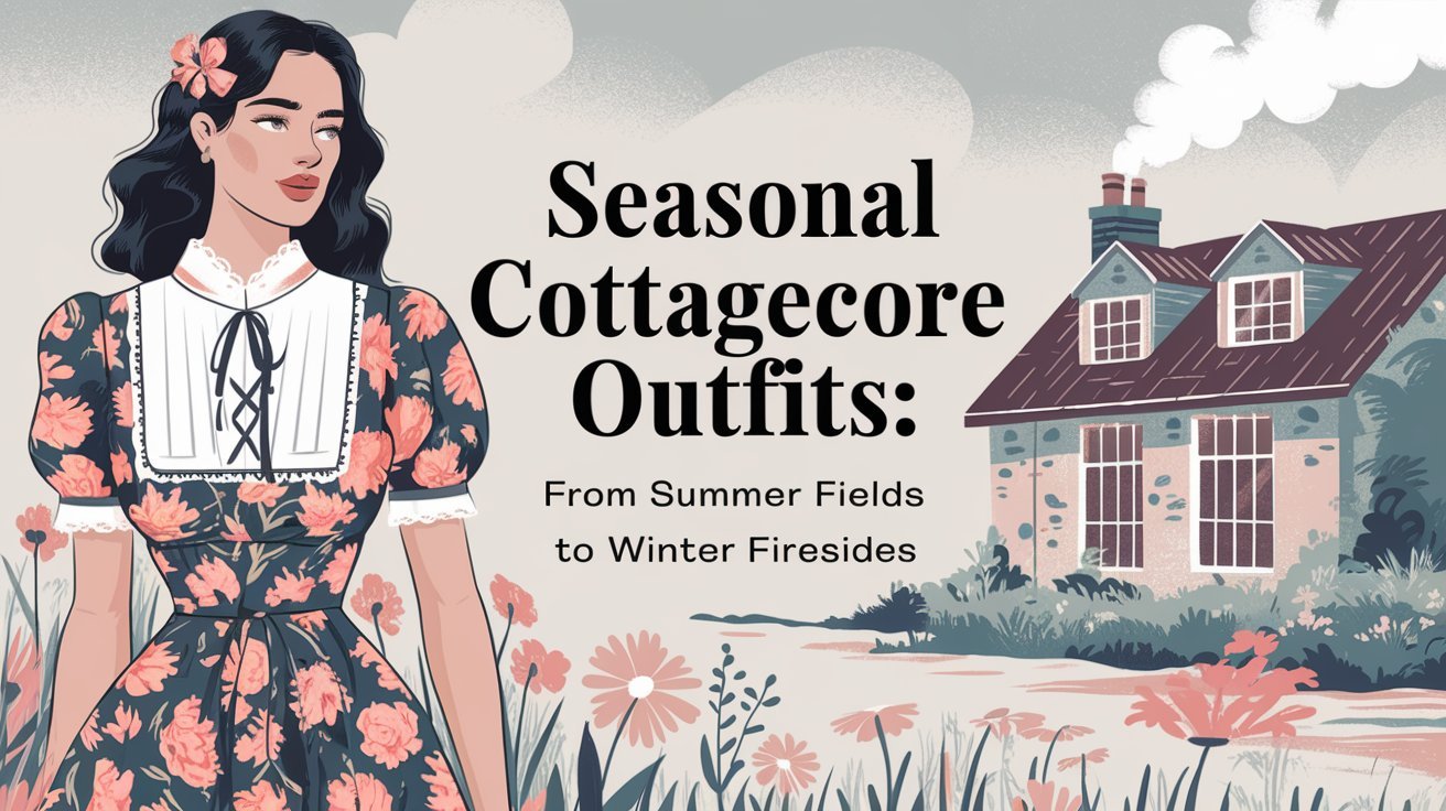 Seasonal Cottagecore Outfits From Summer Fields to Winter Firesides Blog