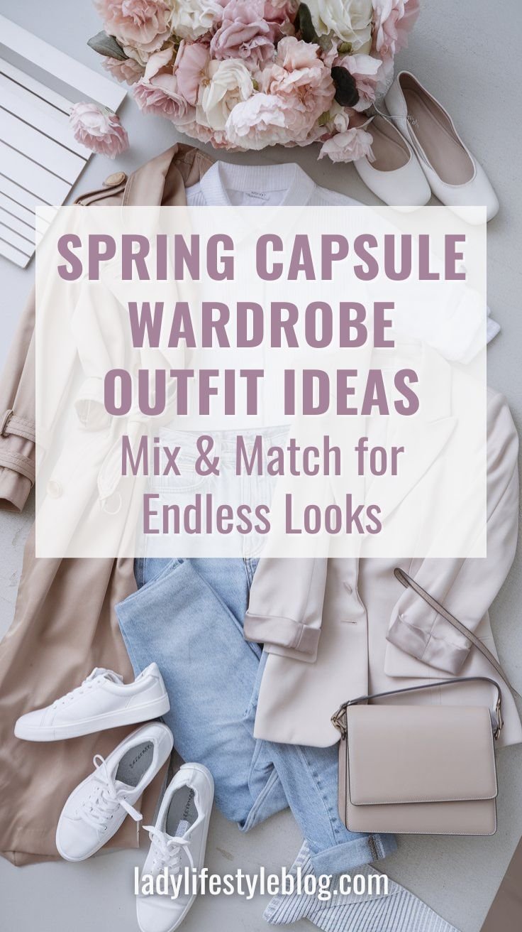 Spring Capsule Wardrobe Outfit Ideas Mix & Match for Endless Looks