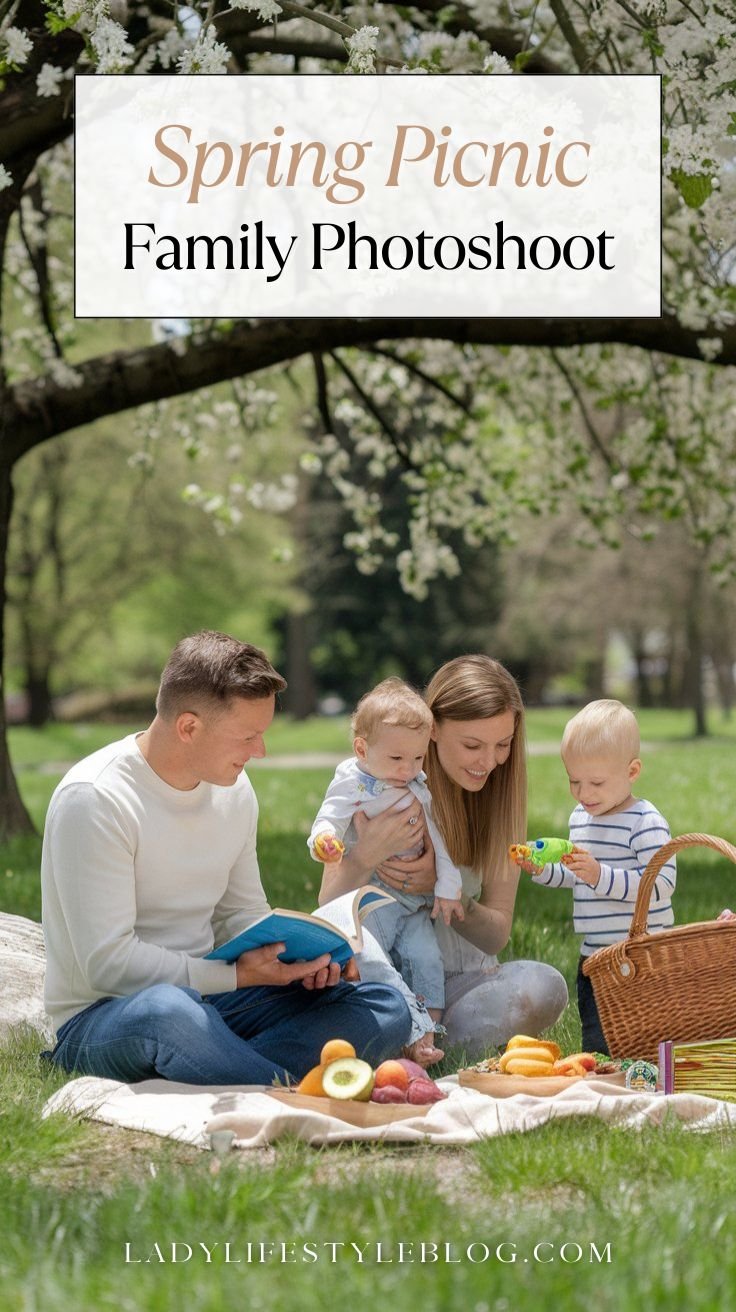 Spring Picnic Family Photoshoot