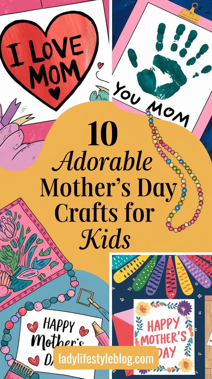10 Adorable Mother’s Day Crafts for Kids to Make with Love