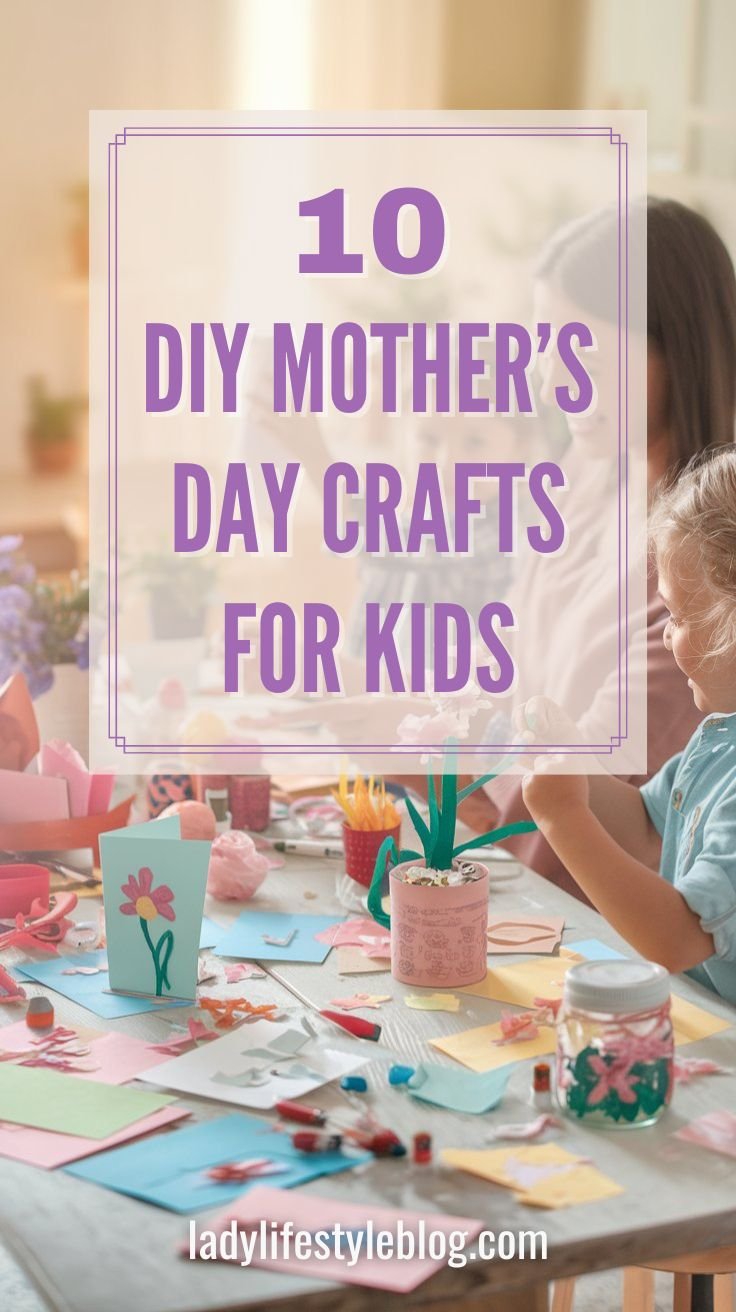 10 Adorable Mother’s Day Crafts for Kids to Make