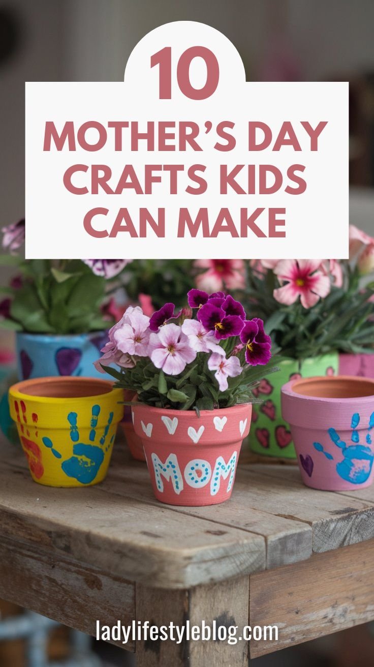 10 Adorable Mother’s Day Crafts for Kids