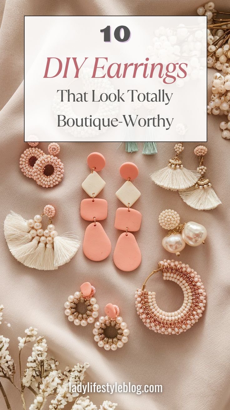 10 DIY Earrings That Look Totally Boutique-Worthy