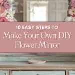 10 Easy Steps to Make Your Own DIY Flower Mirror Blog