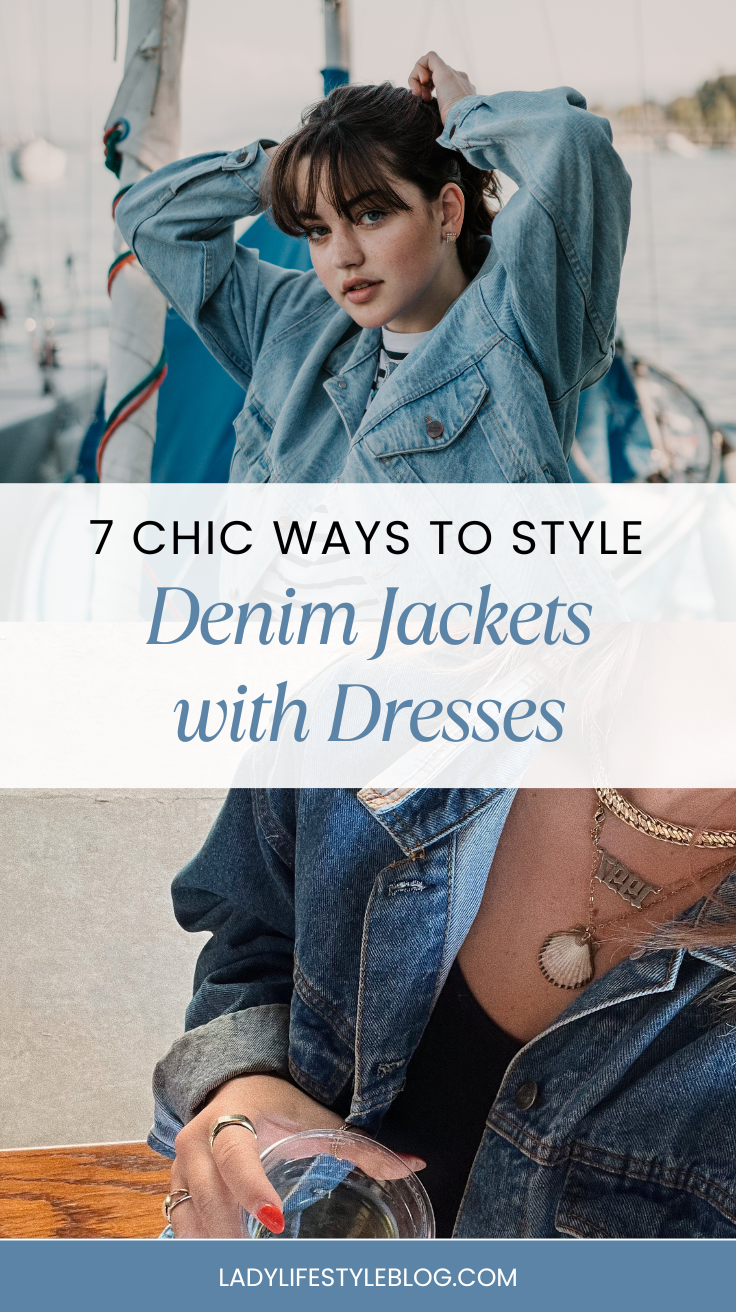 7 Ways to Style Denim Jackets with Dresses