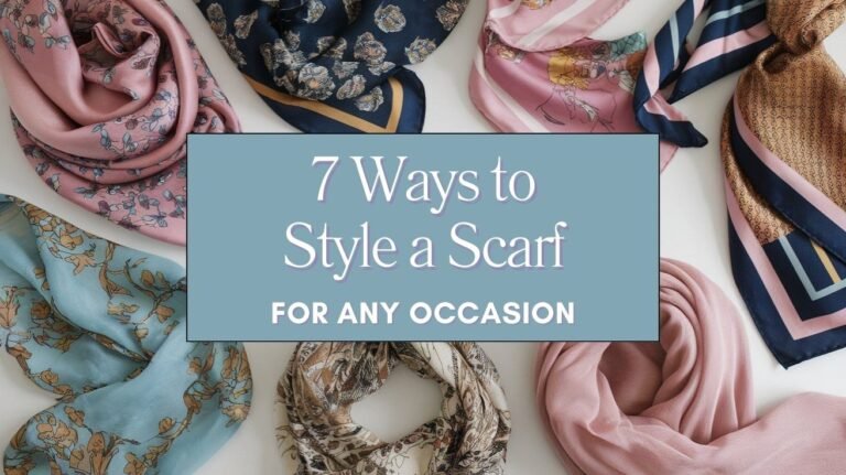 7 Ways to Style a Scarf for Any Occasion Blog