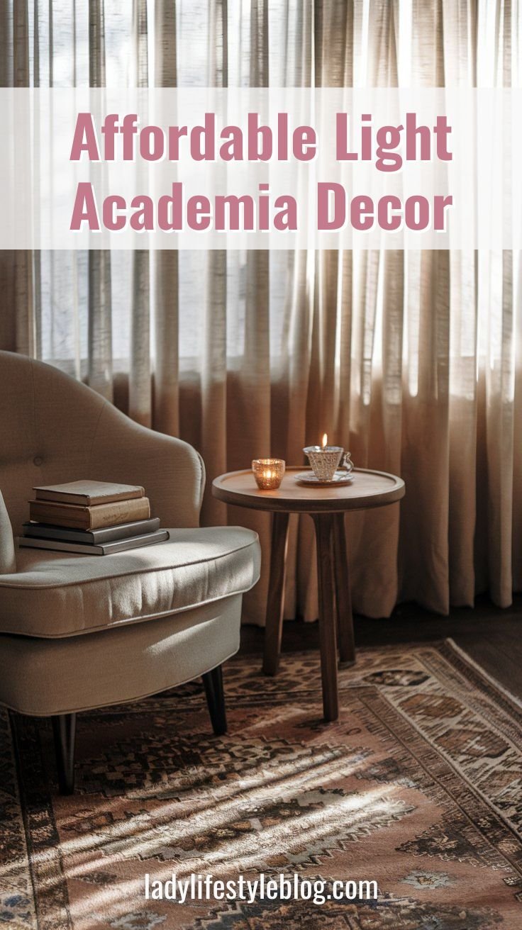 Affordable Light Academia Decor 10 Budget-Friendly Tips