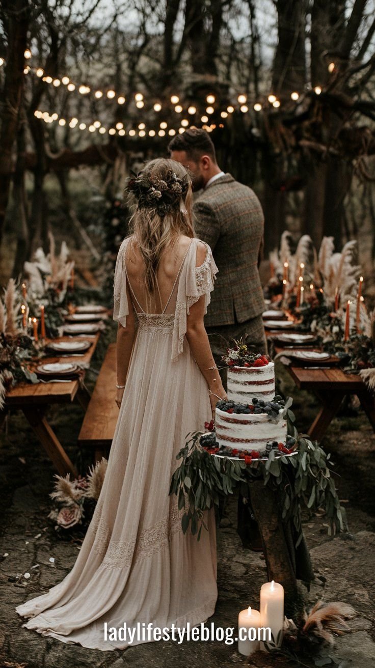 Bohemian and Nature-Inspired Wedding