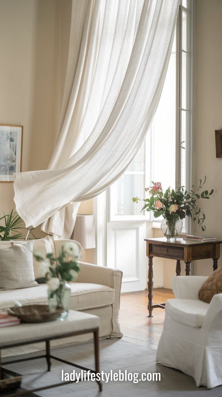 Casual Linen Curtain