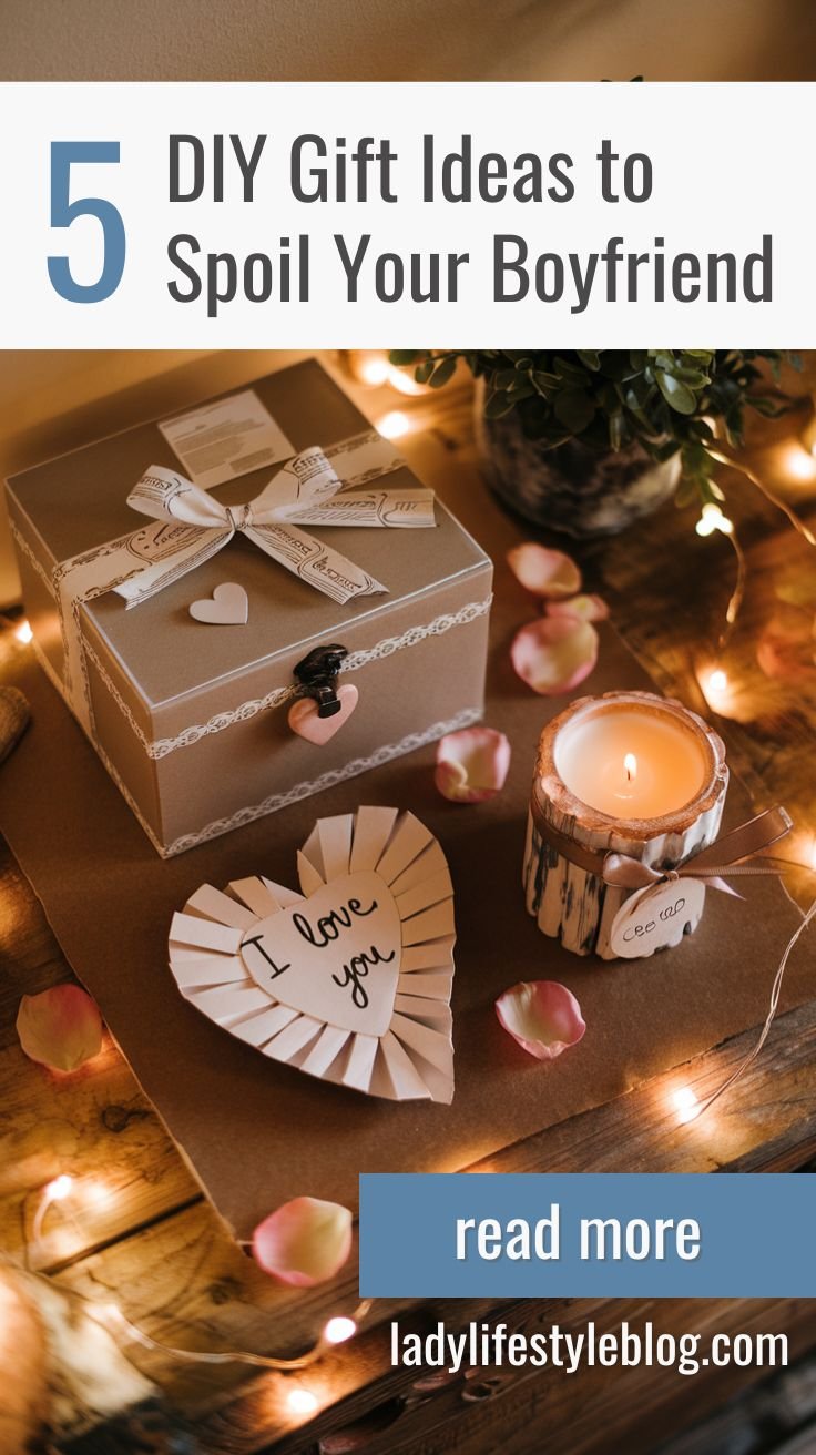 DIY Gifts for Boyfriend 5 Handmade Ideas