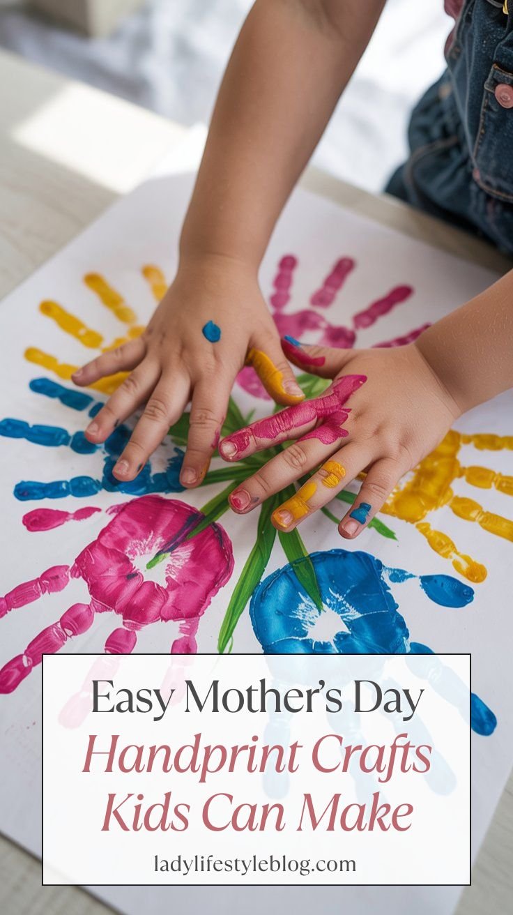 Handprint Flower Bouquet