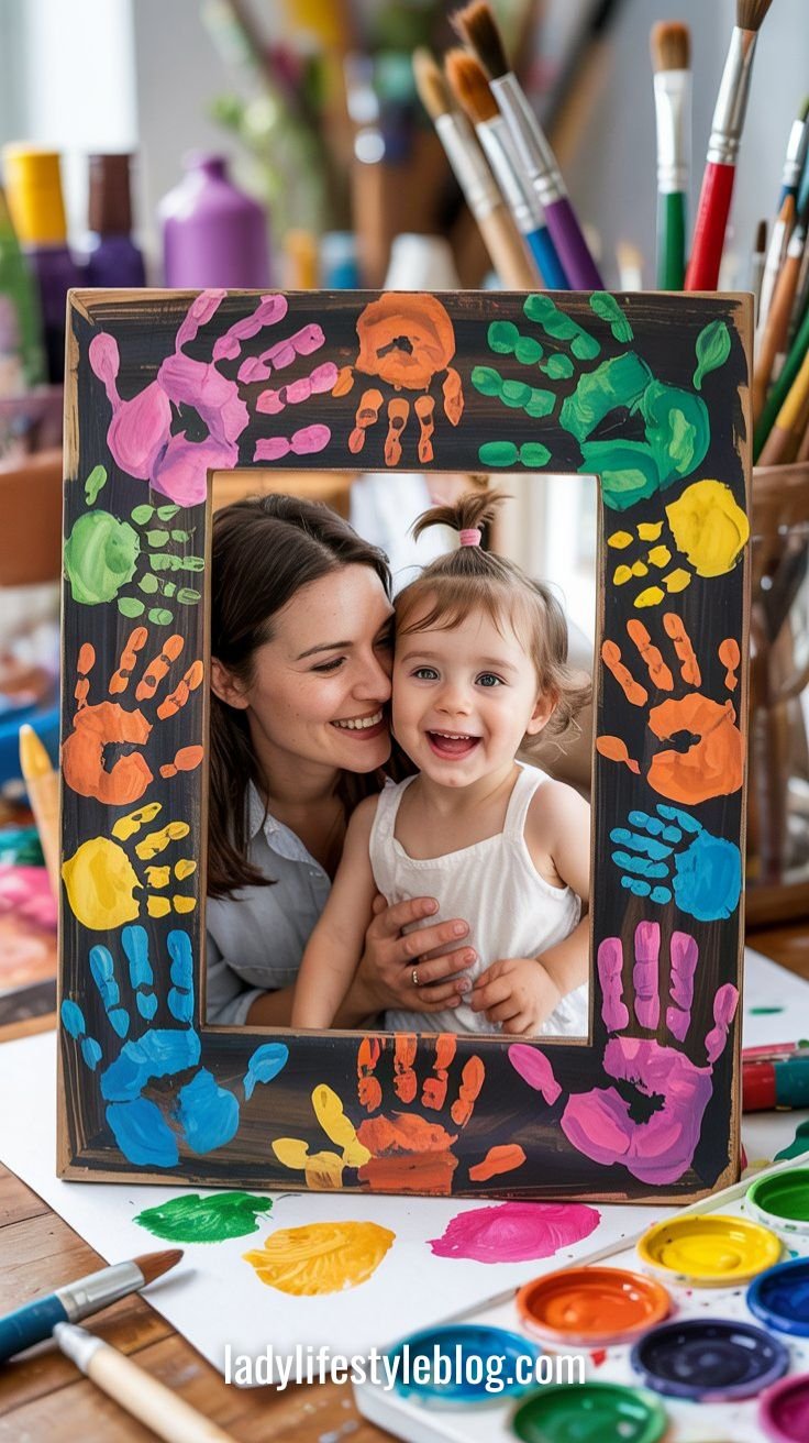 Handprint Photo Frame