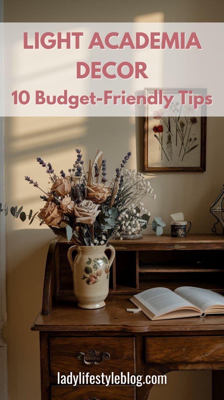 How to Find Affordable Light Academia Decor 10 Budget-Friendly Tips