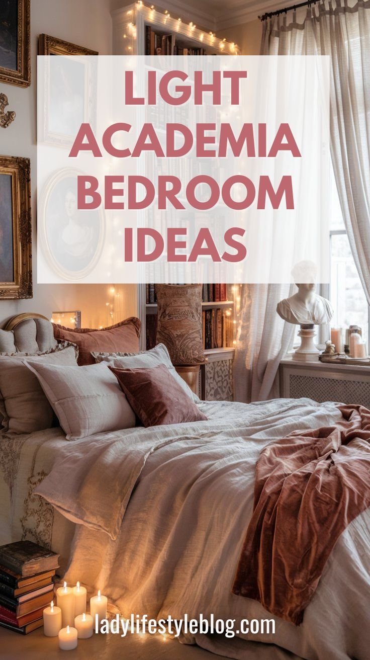 Light Academia Bedroom Ideas