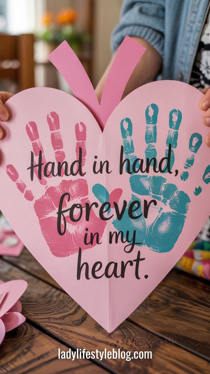 Mother’s Day Handprint Crafts Kids Can Make