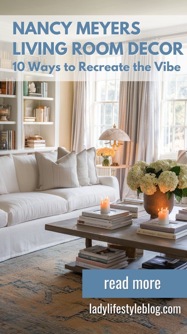 Nancy Meyers Living Room Decor 10 Ways to Recreate the Vibe