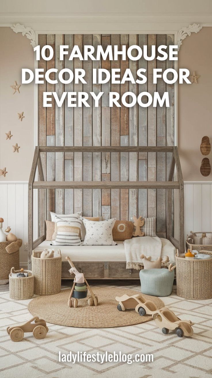 Playful Kid’s Room with Rustic Flair