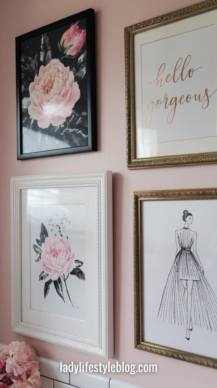 Pretty in Pink Home Decor