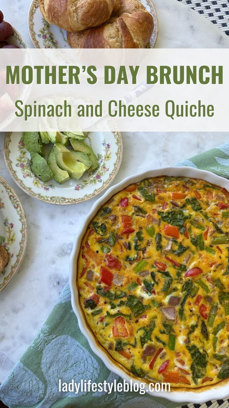 Savory Spinach and Cheese Quiche