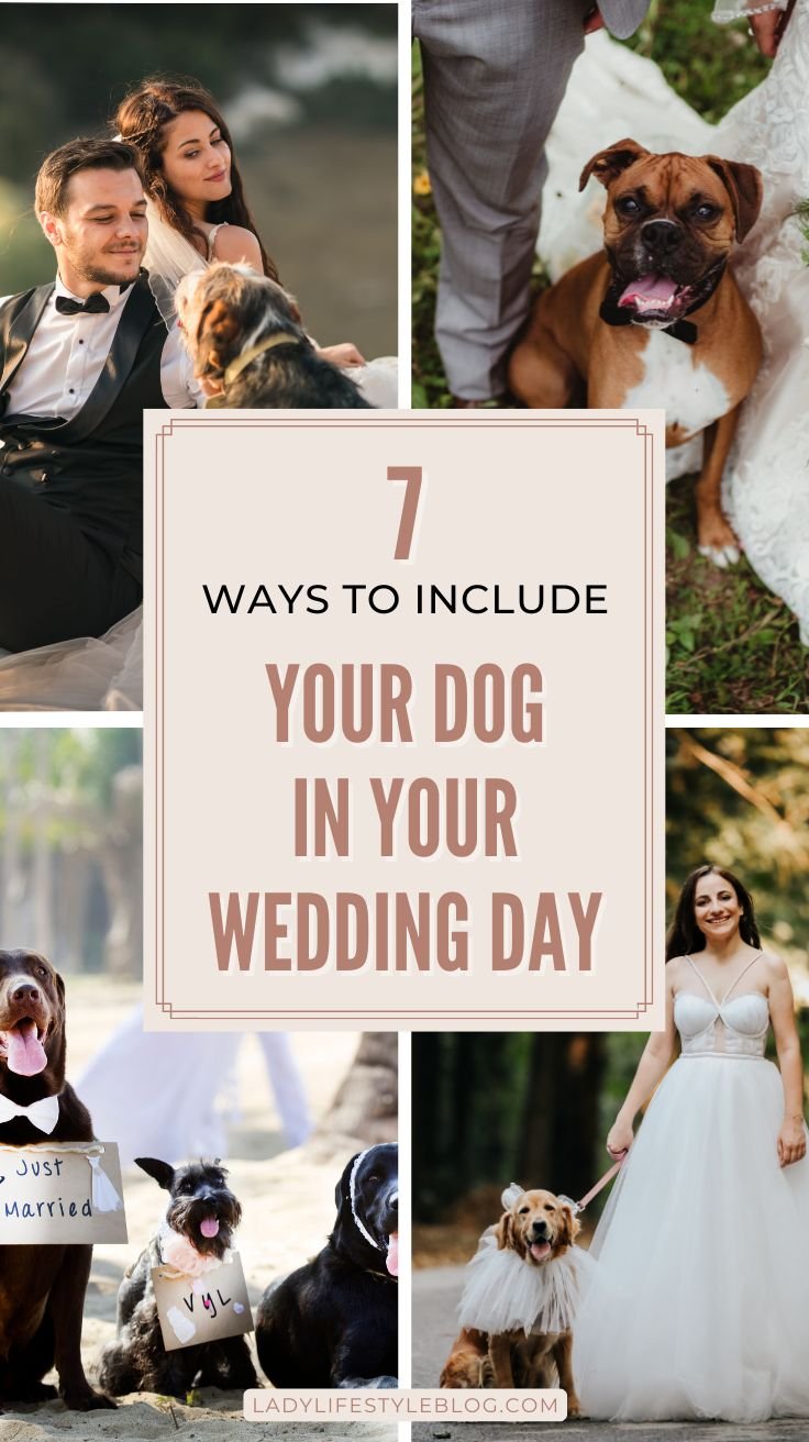 7 Charming Ways to Include Your Dog in Your Wedding Day