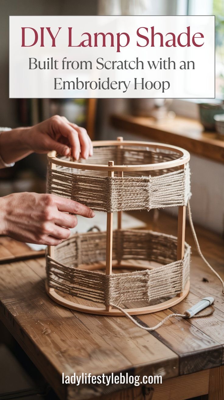 Built from Scratch with an Embroidery Hoop